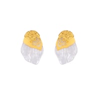 ERUPT EARRINGS - WHITE - صورة 1