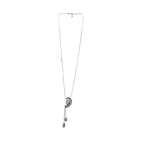 FLARE NECKLACE - BLUE - Image 1