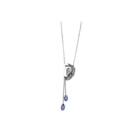 FLARE NECKLACE - BLUE - Image 2