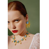 LAMPADARIO NECKLACE - GREEN - صورة 2
