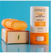واقي شمس +SPF50 ستيك شفاف من سينوز -15 جرام - Image 3