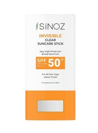 واقي شمس +SPF50 ستيك شفاف من سينوز -15 جرام - Image 1