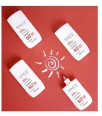 واقي شمس +SPF50 متوازن للدهون للبشرة الدهنية من سينوز – 50 مل - Image 3