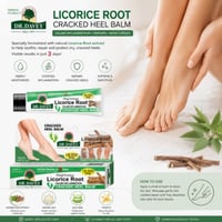 DR.DAVEY Licorice Root Cracked Heel Balm – Moisturizing & Repair Care for Dry Feet 100g - Image 2