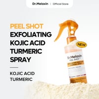 Dr.Melaxin Body Keratin Care Kojic Acid Turmeric Spray Gently Exfoliating Peeling Solution Korean Skincare All Skin Types 200ml - Image 3