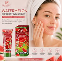 DR.DAVEY Watermelon Exfoliating Scrub – Purifying & Moisturizing Face Scrub - Image 2