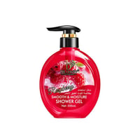 DR.DAVEY Raspberry Smooth & Moisture Shower Gel – 500ml - Image 1