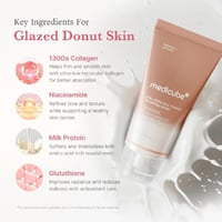 Medicube Collagen Milk Toning Wrapping Mask – Brightening & Hydrating Collagen Face Mask 75ml - Image 3