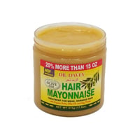 DR. DAVEY Hair Mayonnaise Treatment with Olive Oil For damaged and weak hai 511g - Image 1