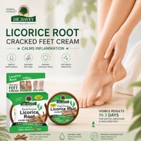 DR.DAVEY Licorice Root Cracked Feet Cream – Deep Moisturizing Care for Dry Heels 100g - Image 2