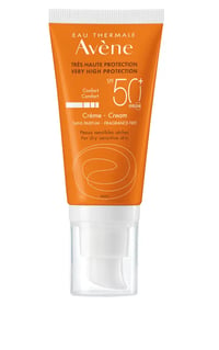 كريم واقي شمس أفين +SPF 50 خالٍ من العطر لحماية البشرة الحساسة - 50 مل - صورة 2