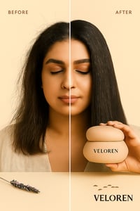  كريم Veloren | لتغذية الشعر وعلاج التلف – تركيبة نظيفة 100% - صورة 6