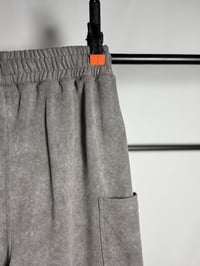 Washed Cotton Gray Pants - Image 5