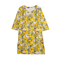 Woman Cover Up - Flower - Image 1