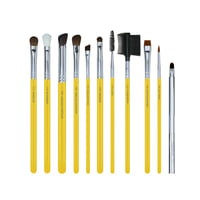بديليوم تولز ستوديو لوكشري مجموعة فرش مكياج 24 قطعة مع حقيبة رول - صورة 2