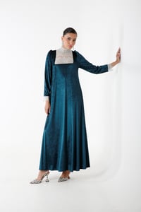 Deep Teal Velvet - Image 1