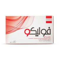 فوليكو - حمض الفوليك، لاكتوفيرين، نكهة التوت الأسود، 20 زجاجة- Foliko - Folic Acid, Lactoferrin, Blackberry Flavor, 20 Bottles - صورة 1