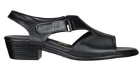 Suntimer Heel Strap Sandal - Black - صورة 2