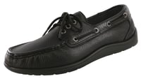Decksider Lace Up Boat Shoe - Black - صورة 2