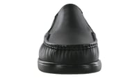 Side Gore Slip On Loafer - Black Smooth - صورة 4