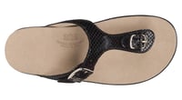 Sanibel T-Strap Slide Sandal - Black Snake - صورة 3