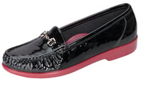 
Metro Slip On Loafer - Black Pat Wine - صورة 3