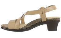 Nouveau Cross Strap Heel Sandal - Taupe - صورة 4