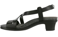 Nouveau Cross Strap Heel Sandal - Alfa Black - صورة 3