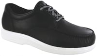 Bout Time Lux Lace Up Loafer - Matte Black - صورة 1