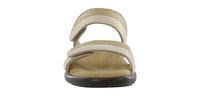 Nudu Slide Leather Sandal - Golden - صورة 3