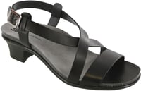 Nouveau Cross Strap Heel Sandal - Alfa Black - صورة 1