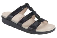 Naples Slide Sandal - Black Snake - صورة 1