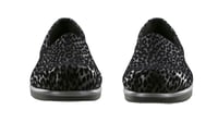 Bliss Slip On Wedge - Black Leopard - صورة 3