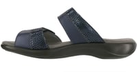 Nudu Slide Leather Sandal - Navy - صورة 4