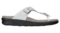 Sanibel T-Strap Slide Sandal - White Snake - صورة 2