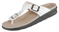 Sanibel T-Strap Slide Sandal - White Snake - صورة 3