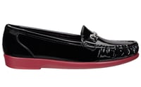 
Metro Slip On Loafer - Black Pat Wine - صورة 2