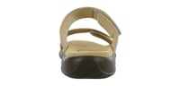 Nudu Slide Leather Sandal - Golden - صورة 2