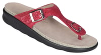 Sanibel T-Strap Slide Sandal - Red Snake - صورة 1