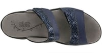Nudu Slide Leather Sandal - Navy - صورة 6