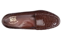Simplify Slip On Loafer - Brown Croc - صورة 4