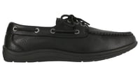 Decksider Lace Up Boat Shoe - Black - صورة 3