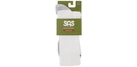 SAS Unisex Crew Socks - White - X-Large - صورة 2
