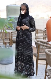 MN2603 - عباية مشجرة - صورة 4