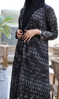 MN2603 - عباية مشجرة - صورة 3