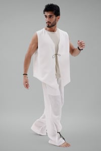 AL GAYLA IVORY PANTS - Image 1