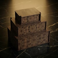 بوكسات عود خشبية فاخرة - صورة 2