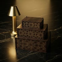 بوكسات عود خشبية فاخرة - صورة 3