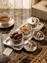 صحن مكسرات ومعمول - صورة 1