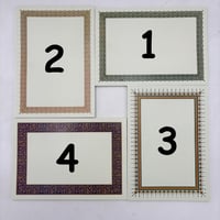 دفتر كوشية لكتابة الاسماء والعبارات 50 ورقة مقاس 15x21سم - صورة 1